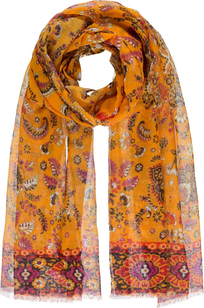 Passigatti Schal mit floralen Ornamenten, Gr. ONESIZE Produktbild 