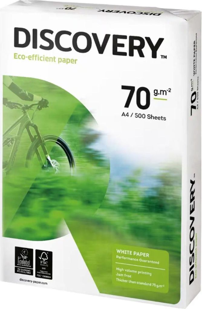 Discovery DISCO75240A4 Druckerpapier A4 (210x297 mm) 500 Blätter Weiß
