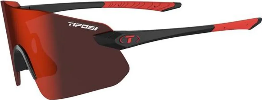 Lunettes de soleil de sport Tifosi Vogel SL monture légère noir mat