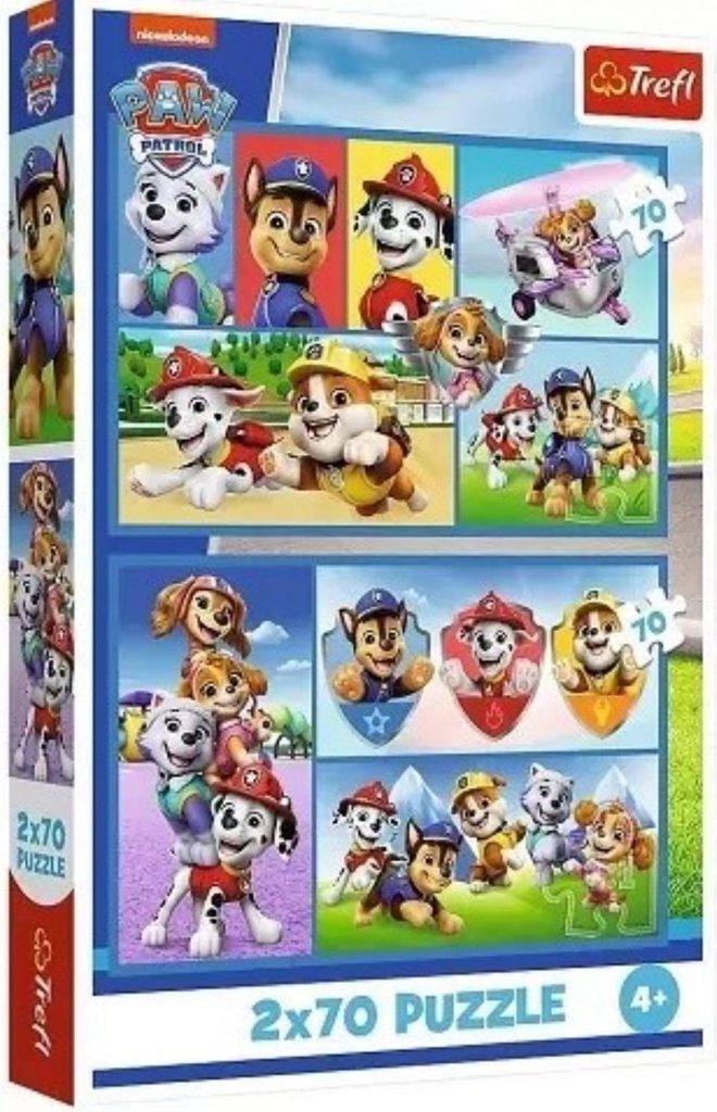 TREFL Puzzle Paws Patrol: Die Regeln von Patrol 2x70 DLC