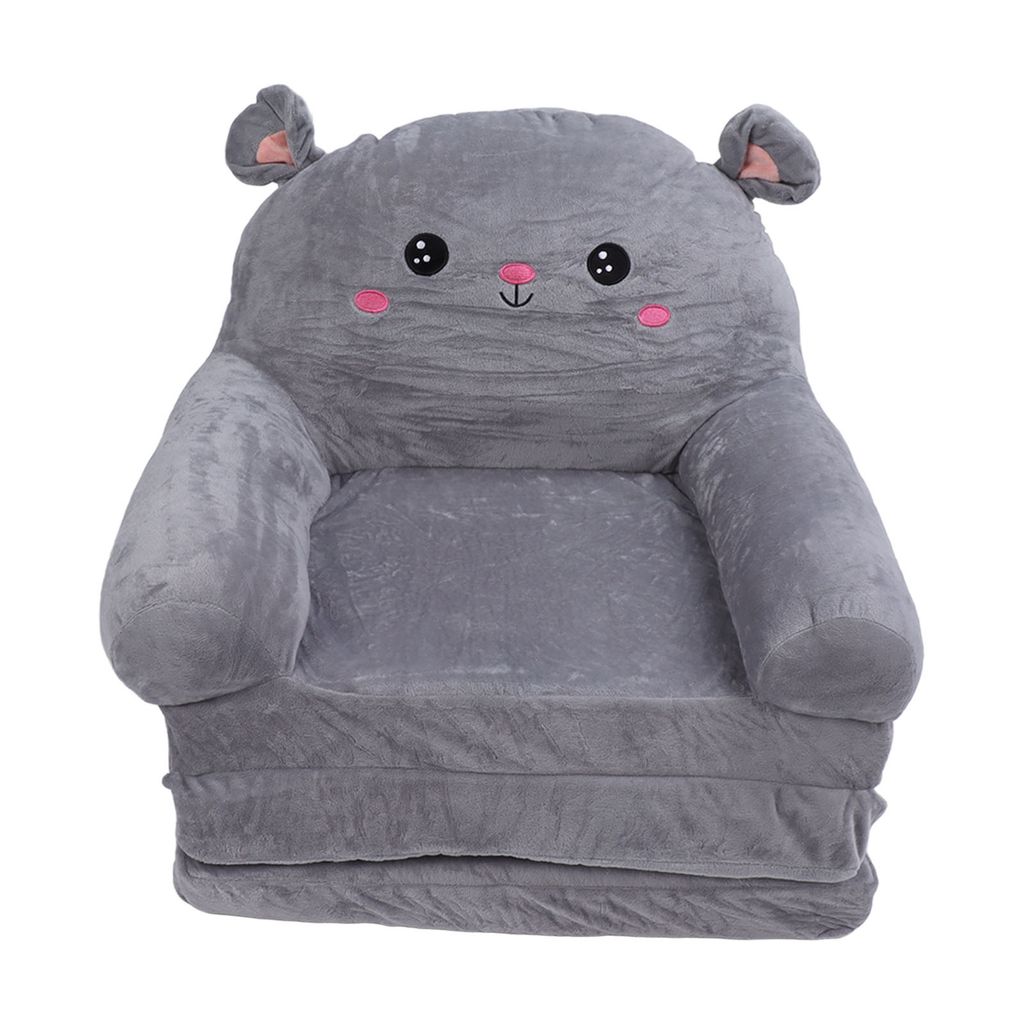 2-in-1-Cartoon-Klappsofa für Kinder, Stoff und Schwamm, Produktbild 
