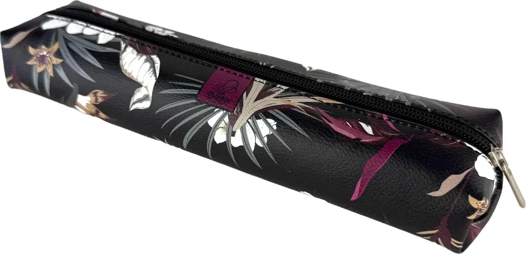 Bassotto Portamatite Scuola Fiori Tropicali | Astuccio Cane Design