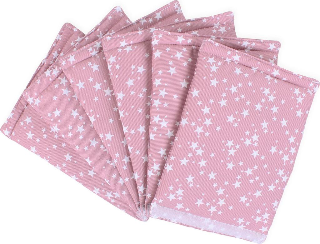 babybay Nestchen Ultrafresh Piqué für Original, beere Sterne weiß