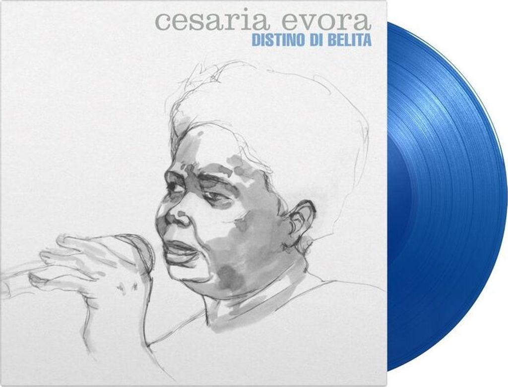 Césaria Évora (1941-2011): Césaria Évora (1941-2011): Distino Di Belita (180g) (Limited Numbered Edition) (Blue Vinyl) - - (LP / D)
