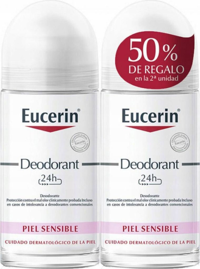 Eucerin Roll-On Deodorante 24h Pelle Sensibile 50ml Immagine del prodotto 