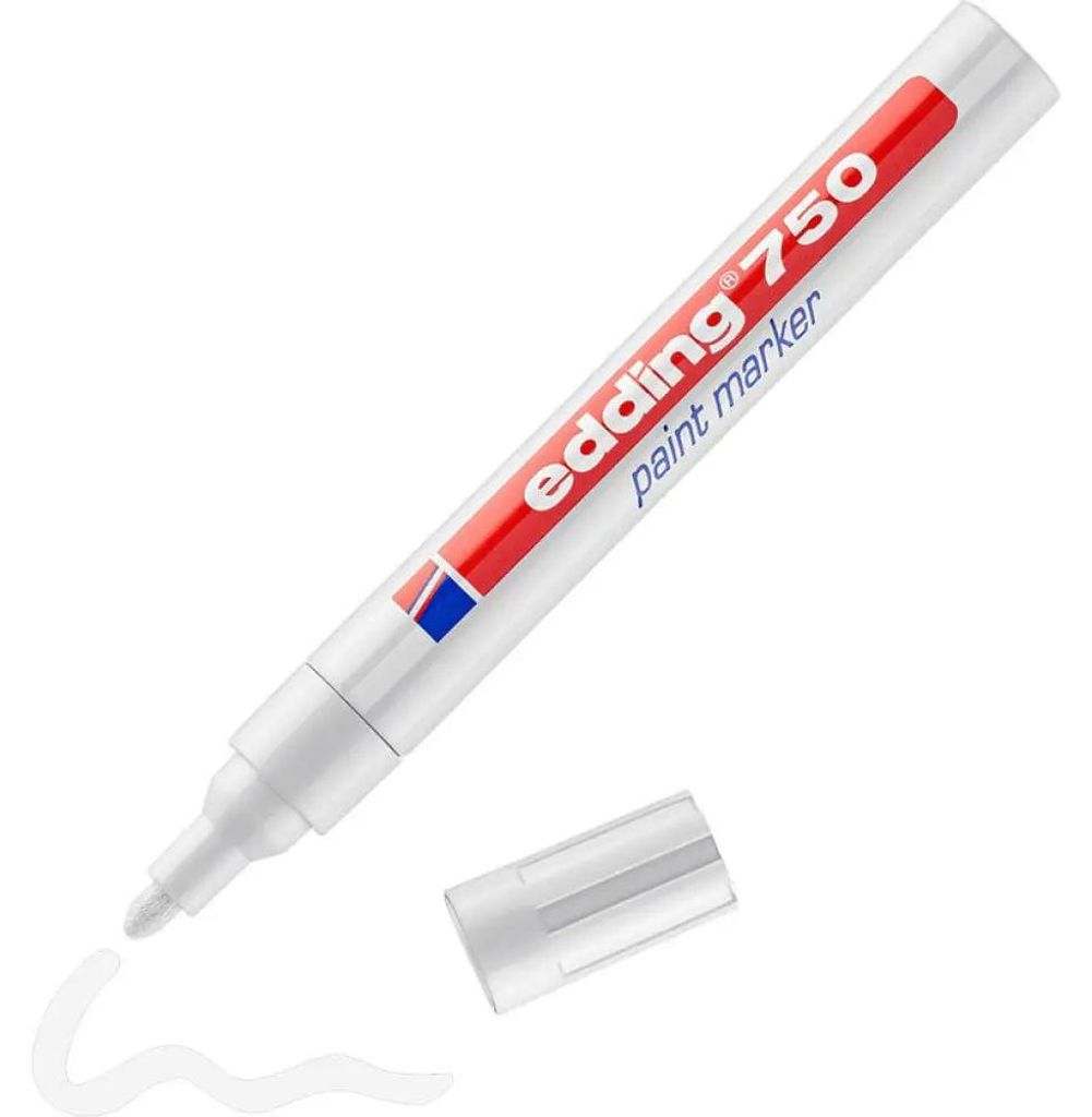 Bílý lakovací marker EDDING Obrázek produktu 