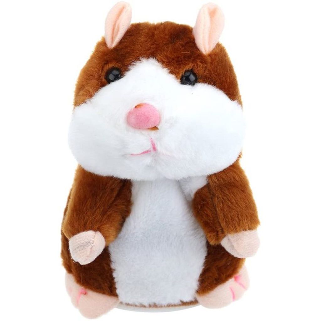 Kinder Sprechende Hamster Kuscheltier Plüschtier Spielzeug Talking Toy Maus Fun 