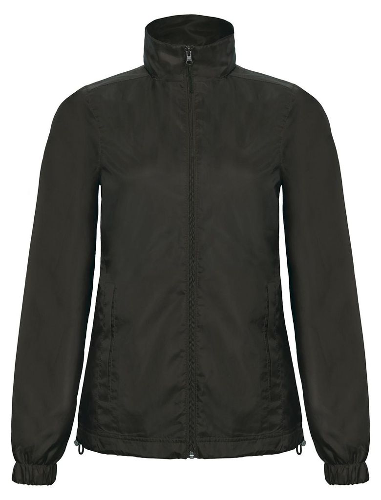 B&C - "ID.601" Windjacke für Damen - Zwischensaison FK2854 (XS) (Schwarz)