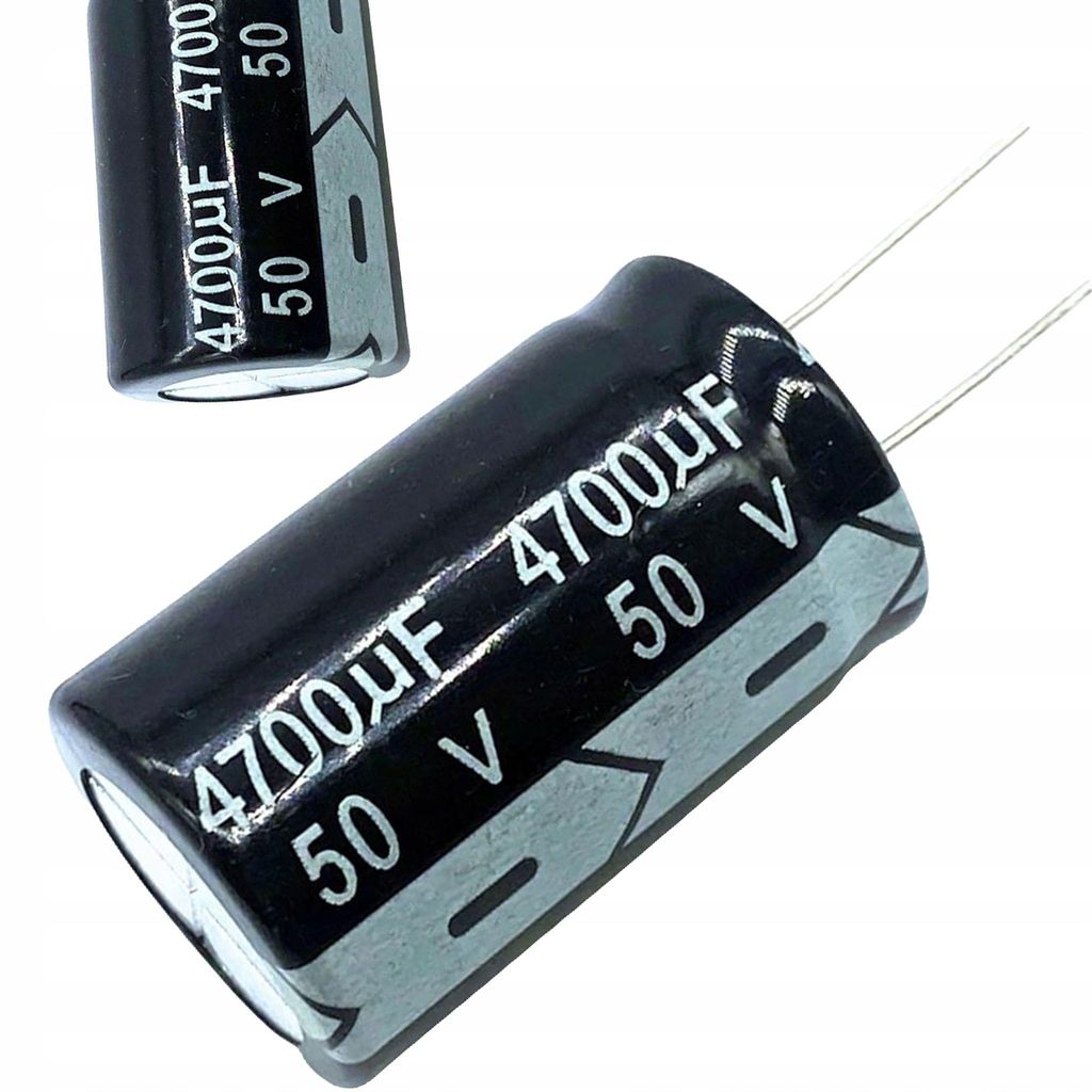 Rosfix 4700uF 50V DC – Condensatore Elettrolitico | Immagine del prodotto 