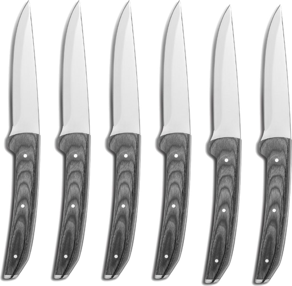 Comas STEAKMESSER Messer Grill Pizza TORINO Chuleteros HQ poliert (VE:6)