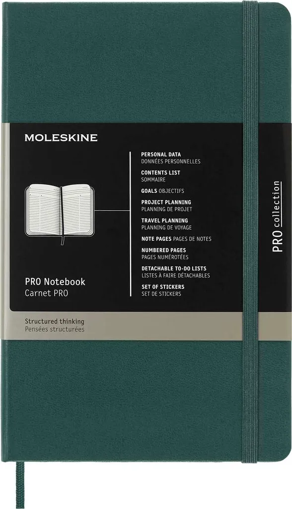 Moleskine Carnet de Notes A5 pour Réunions et Planification de Projets - 13