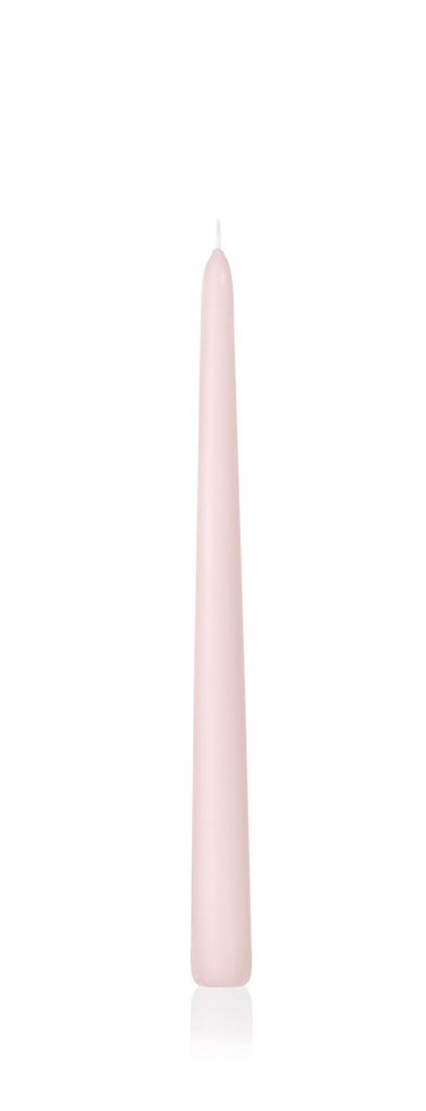 konische Kerzen dt.Marken-Qualitätskerzen Spitzkerzen Rose 250 x 25 mm 