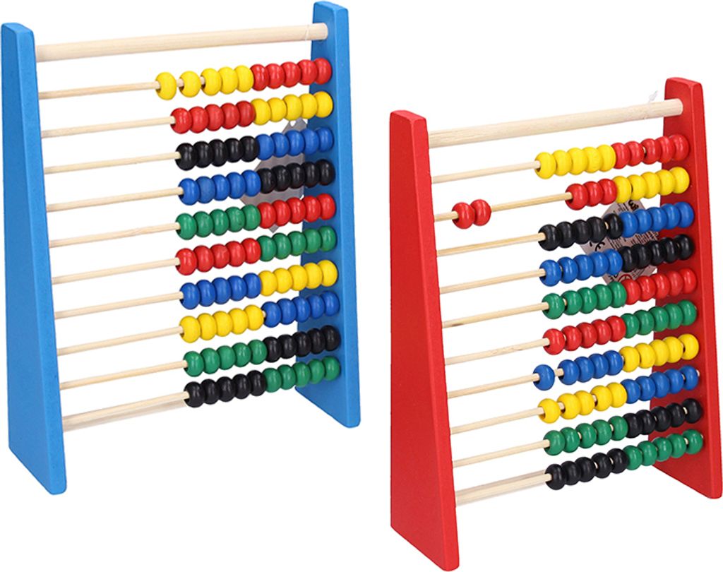 Banco 100 palline in legno 15x20x5cm Immagine del prodotto 