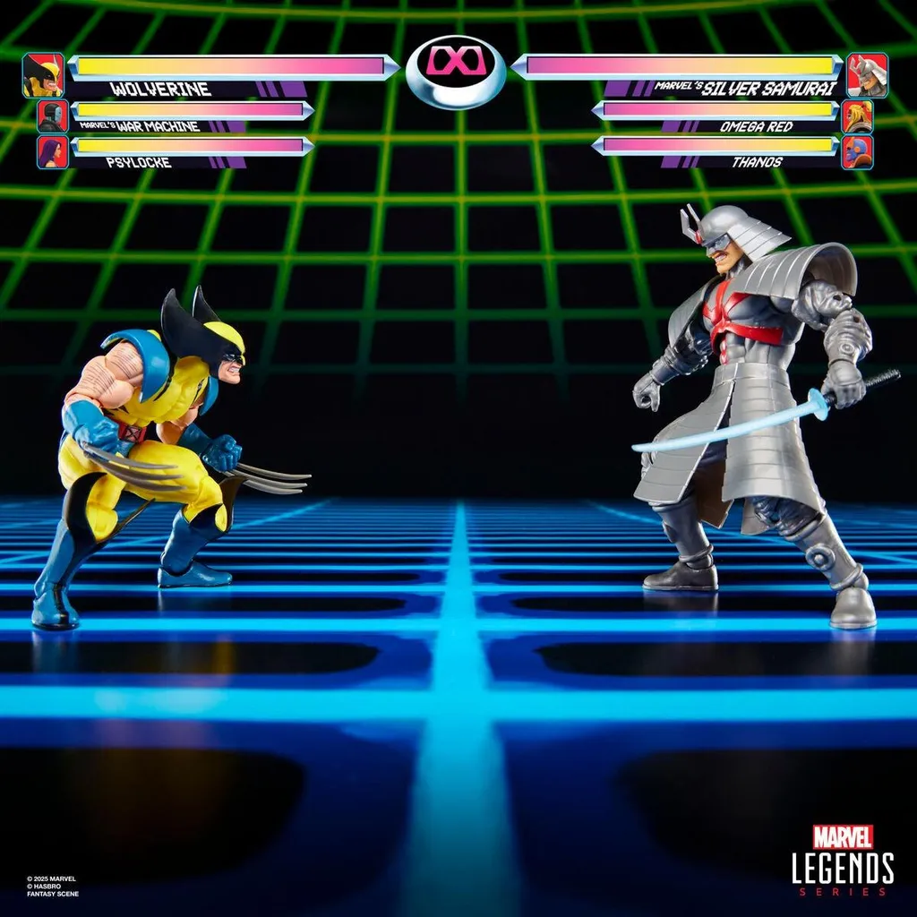 Figurines Wolverine et Silver Samurai articulées 15 cm haute qualité - 3