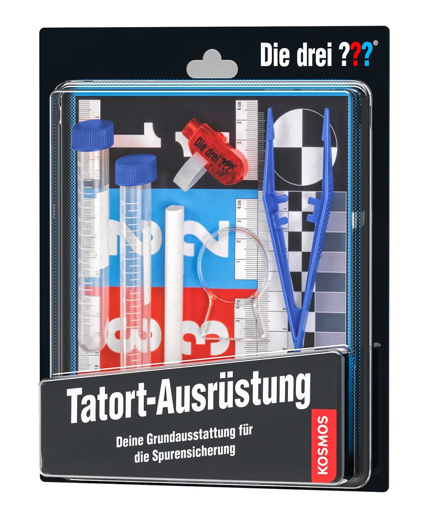 Kosmos 631789 - Die Drei ??? Fragezeichen - Tatort Ausrüstung Spurensicherung