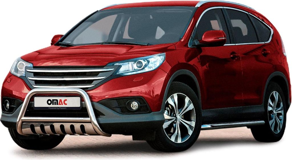 Frontbügel Frontschutzbügel für Honda CR-V 2012-2016 mit ABE Edelstahl Silber