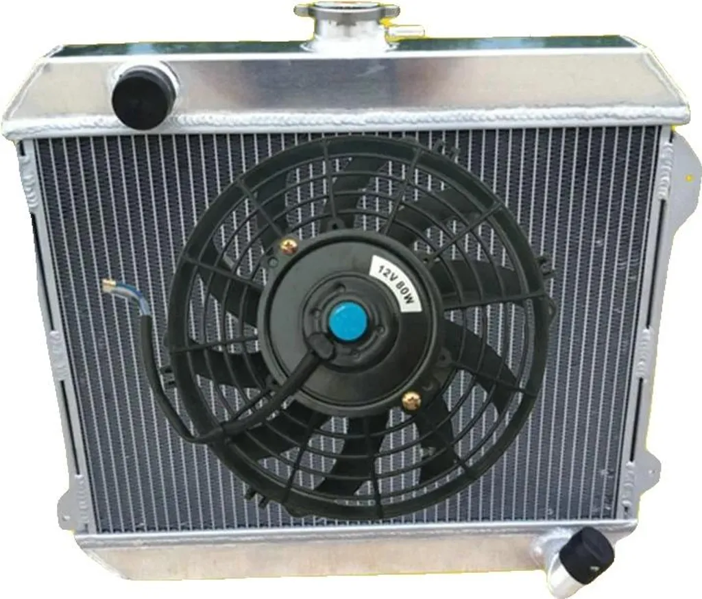 Radiateur Aluminium pour Préparation Moteur et Circuit 3 Rangs 56mm