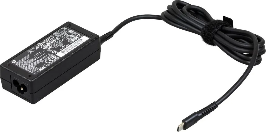 Caricatore HP 45W USB-C 844205-850 per Pavilion x2 e Chromebook 13 G1