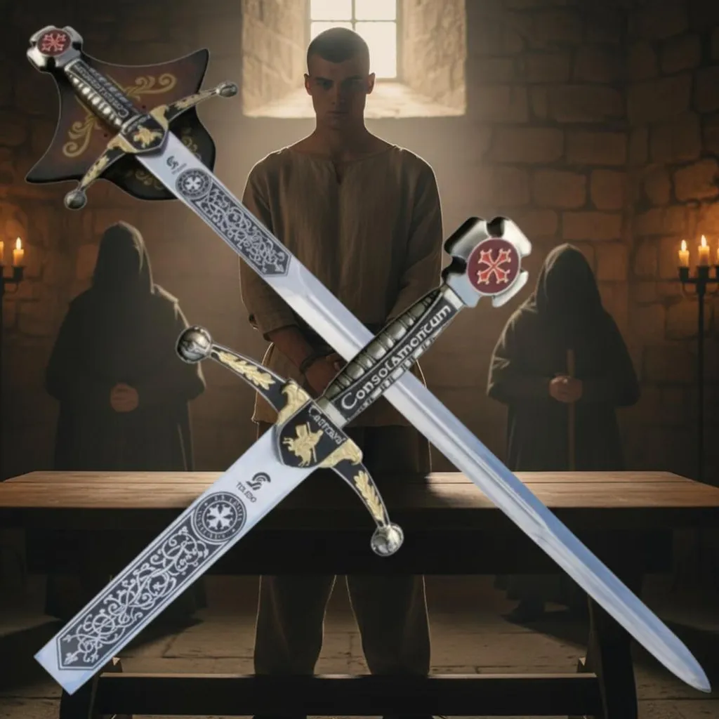 Épée des Cathares : sublimez un mur vide avec cet objet de collection - 9