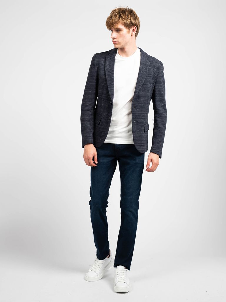 Antony Morato Herren-Blazer, 2XL, Blau, superschlank, halbgefüttert, Einzelknopf