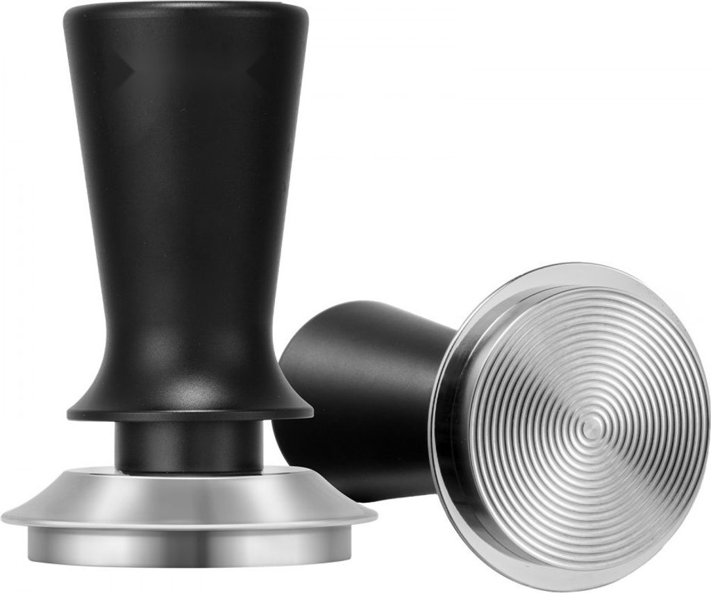 53mm Espresso Tamper - Edelstahl Kaffeestampfer mit Feder - Premium Kaffeewerkzeug für Baristas und Kaffeeliebhaber