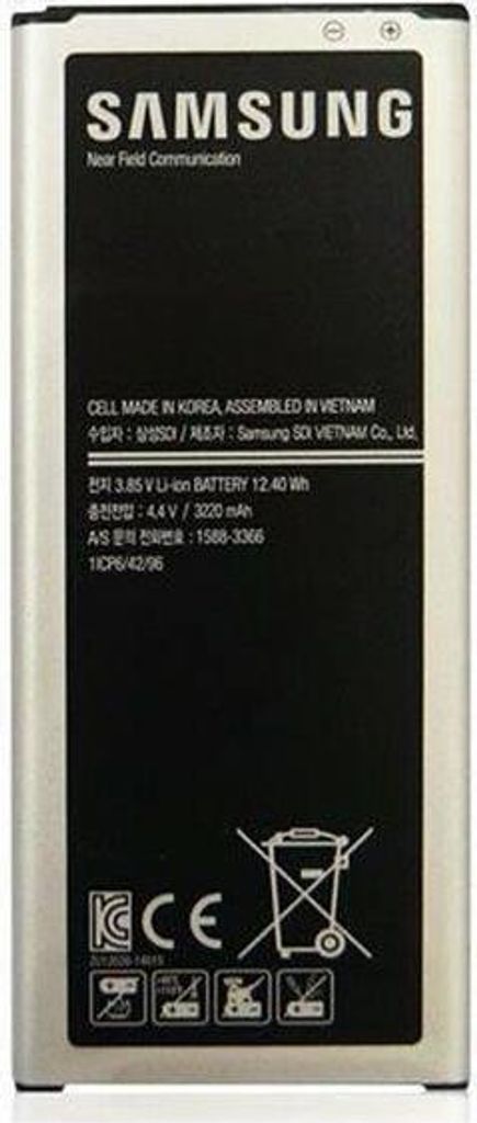 Original Samsung Galaxy Note 4 N910F Akku Batterie BN910BBE