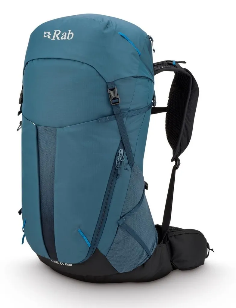 Rab Airox 36 Bleu Tempête : Sac à dos ultraléger et respirant 36L