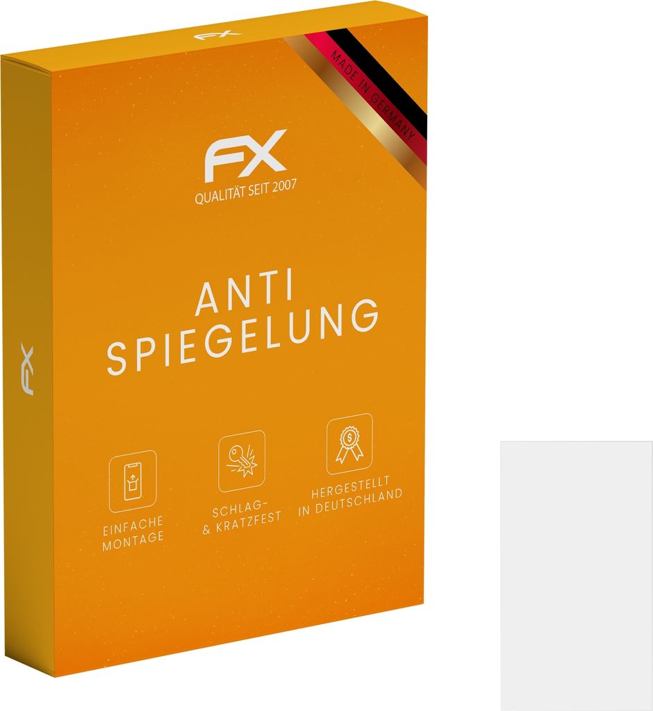 atFoliX FX-Antireflex 2x Schutzfolie kompatibel mit Standard-Display 16,0 Zoll wide (354 x 199mm) Displayfolie