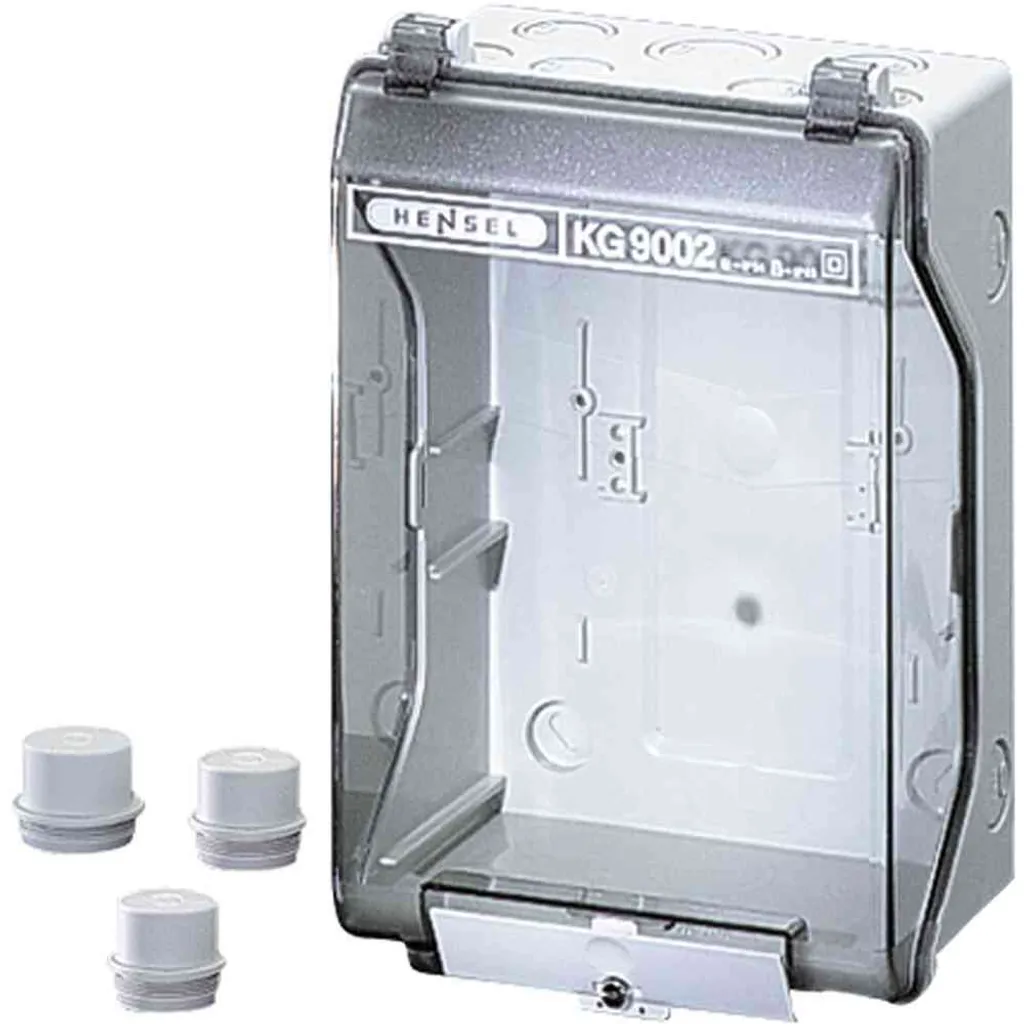 Boîtier de montage vide 253x168mm - Coffret électrique KG 9002 IP65