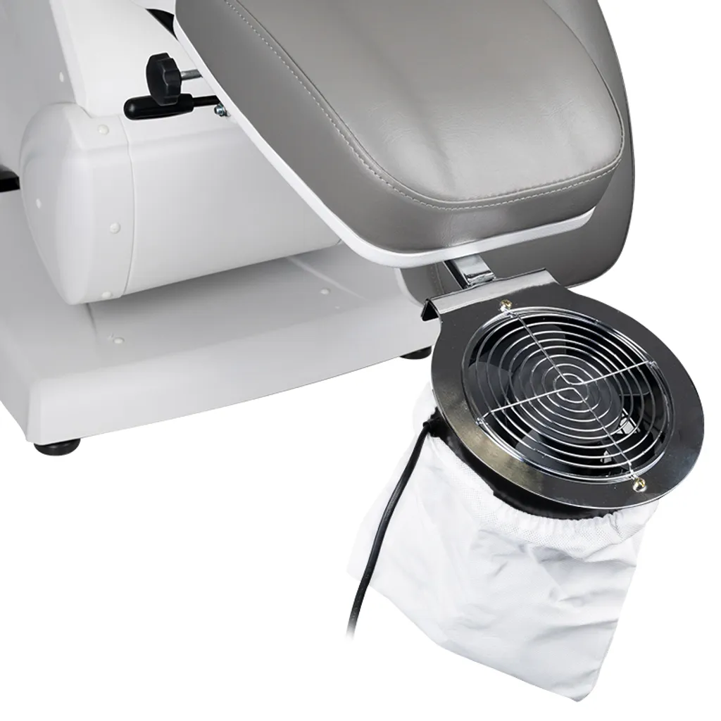 Assorbitore Polvere Azzurro F-18 Cromo | Pedicure Senza Residui Volanti