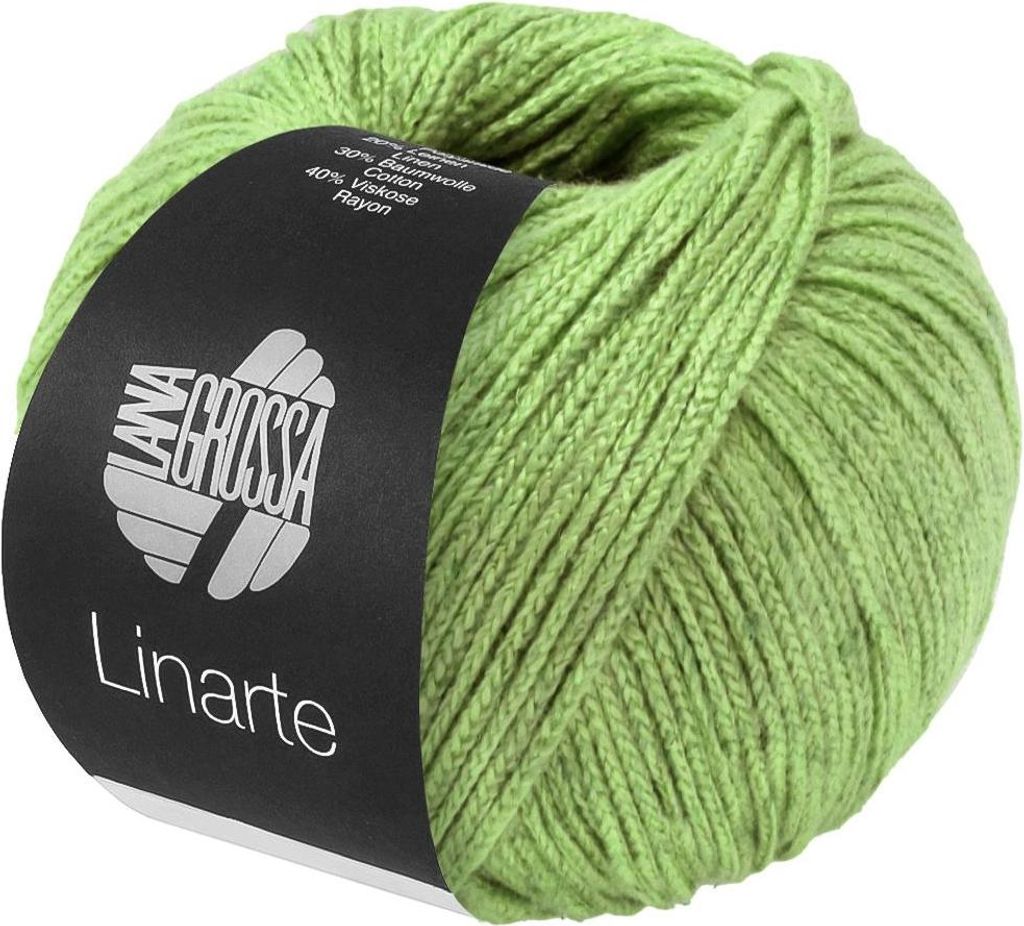 Lana Grossa - Linarte 0338 frühlingsgrün Produktbild 