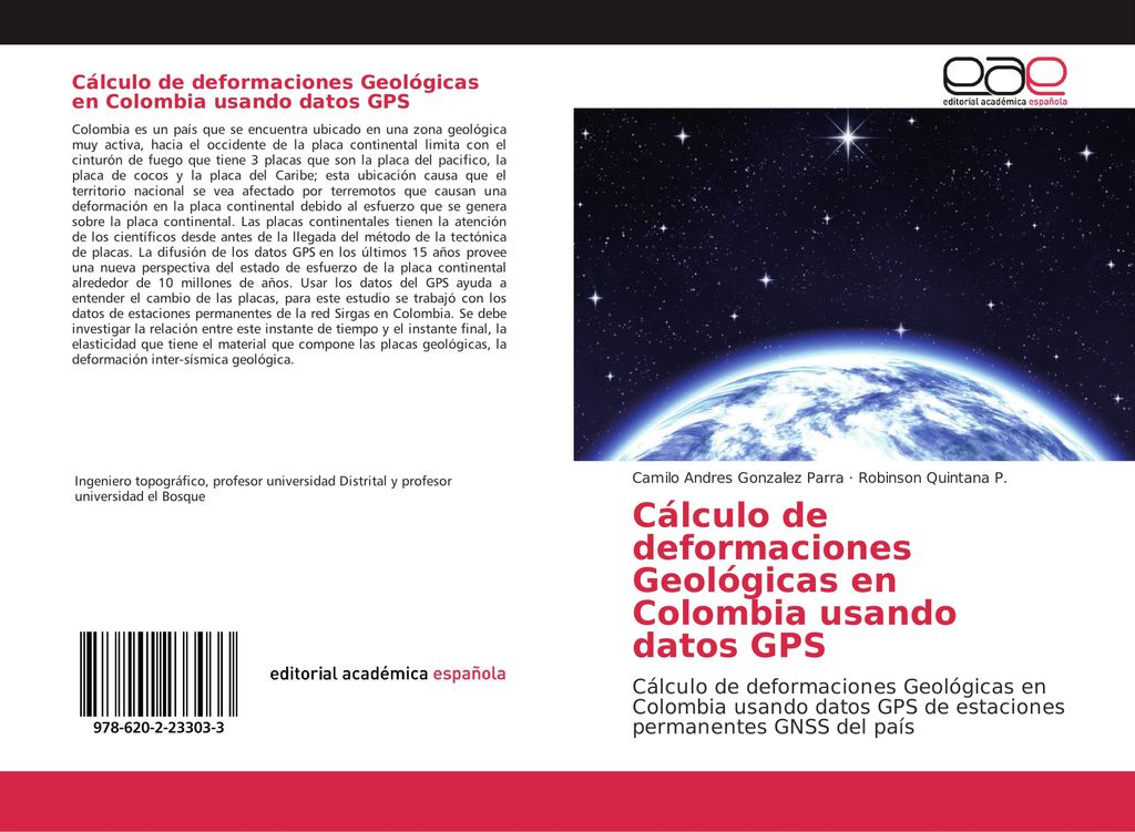 Cálculo de deformaciones Geológicas en Colombia usando datos GPS