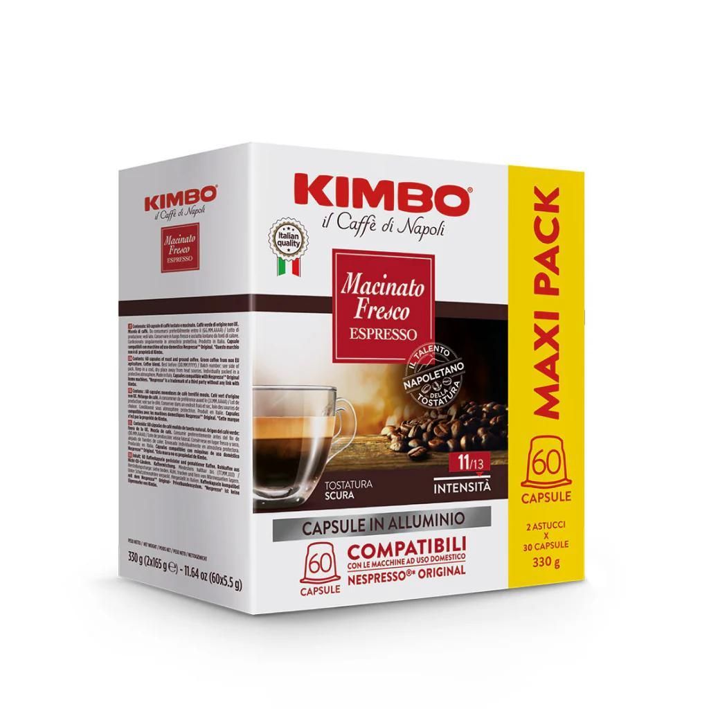 Kimbo, Macinato Fresco, 240 Capsule Caffè in Alluminio Immagine del prodotto 