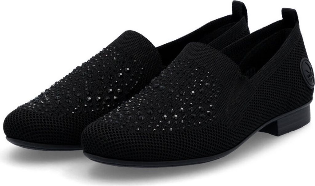 Mocassins pour dames Rieker Noir, Couleur:noir, EU Image du produit 