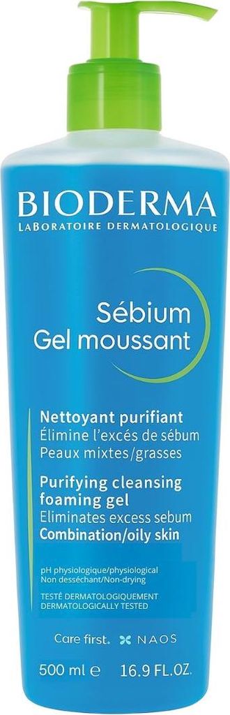 Bioderma Sébium, Żel oczyszczający, Skóra tłusta, Zdjęcie produktu 