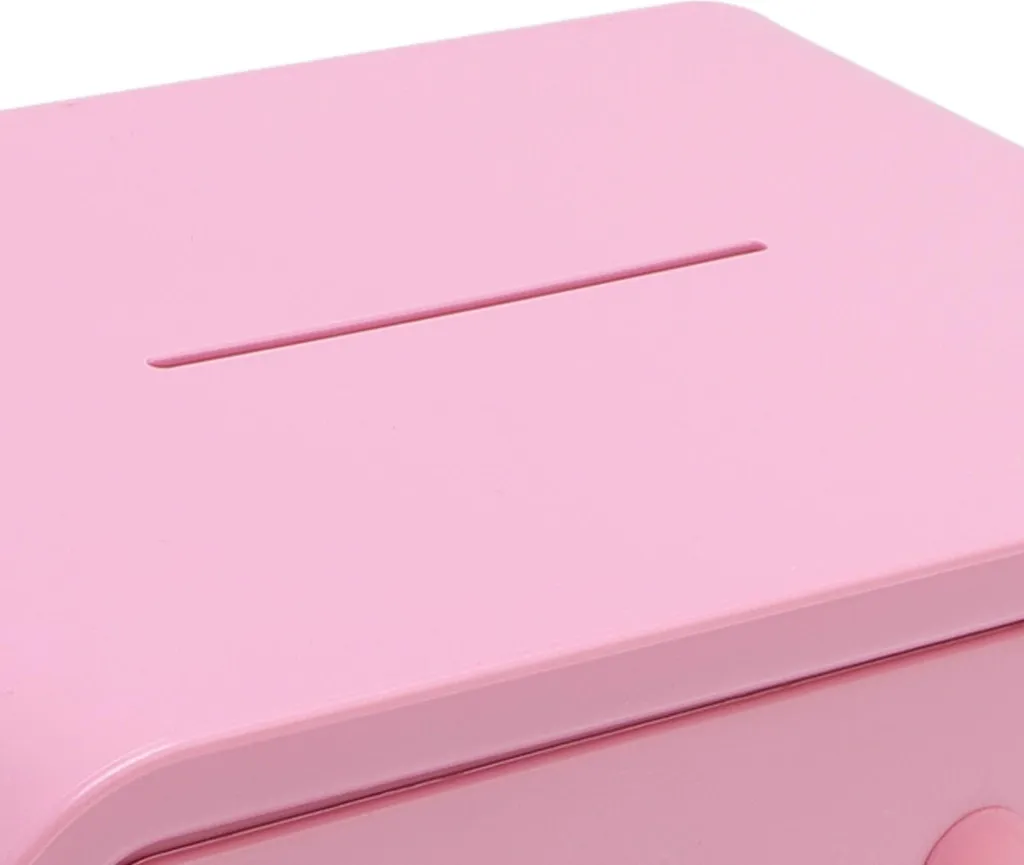 Tirelire enfant rose automatique déverrouillage empreinte digitale XXL