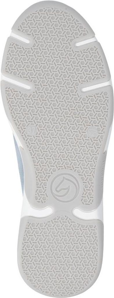 Remonte Damen Sneaker mit Textil und Reißverschluss D1S04, Größe:41 EU, Farbe:Blau