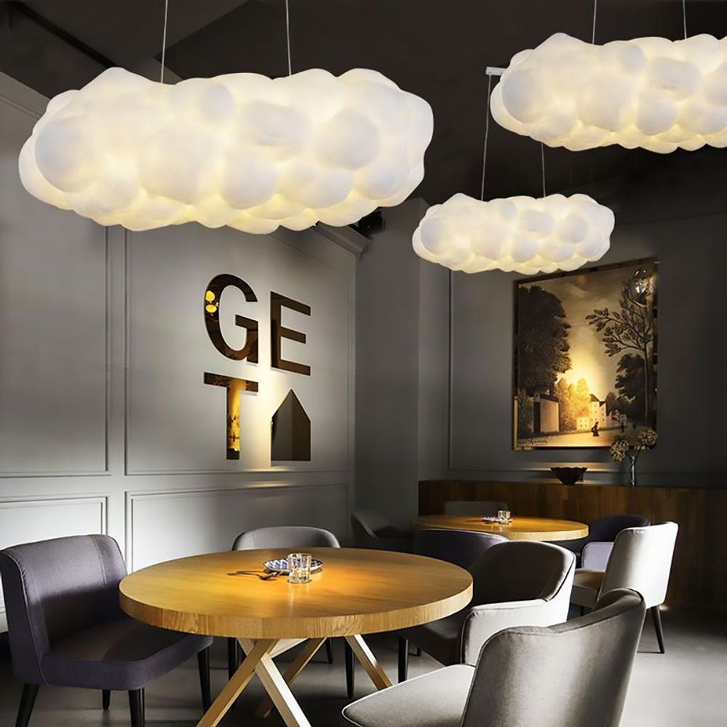 Lampe Kronleuchter Kinderzimmer Lampe Wolkenlampe süße Pendelleuchten Warmes Licht 120cm /YDDD12/