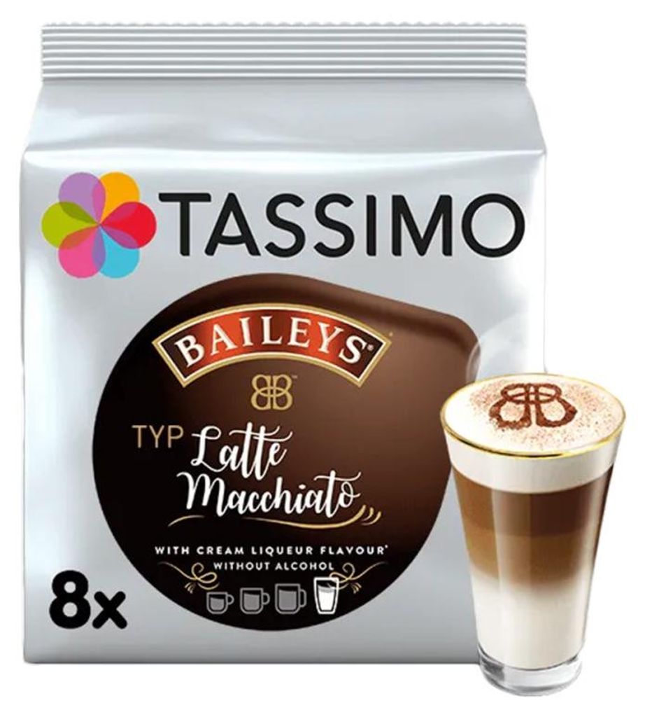 Tassimo Kapseln Typ Latte Macchiato Bailey's | 8 Produktbild 