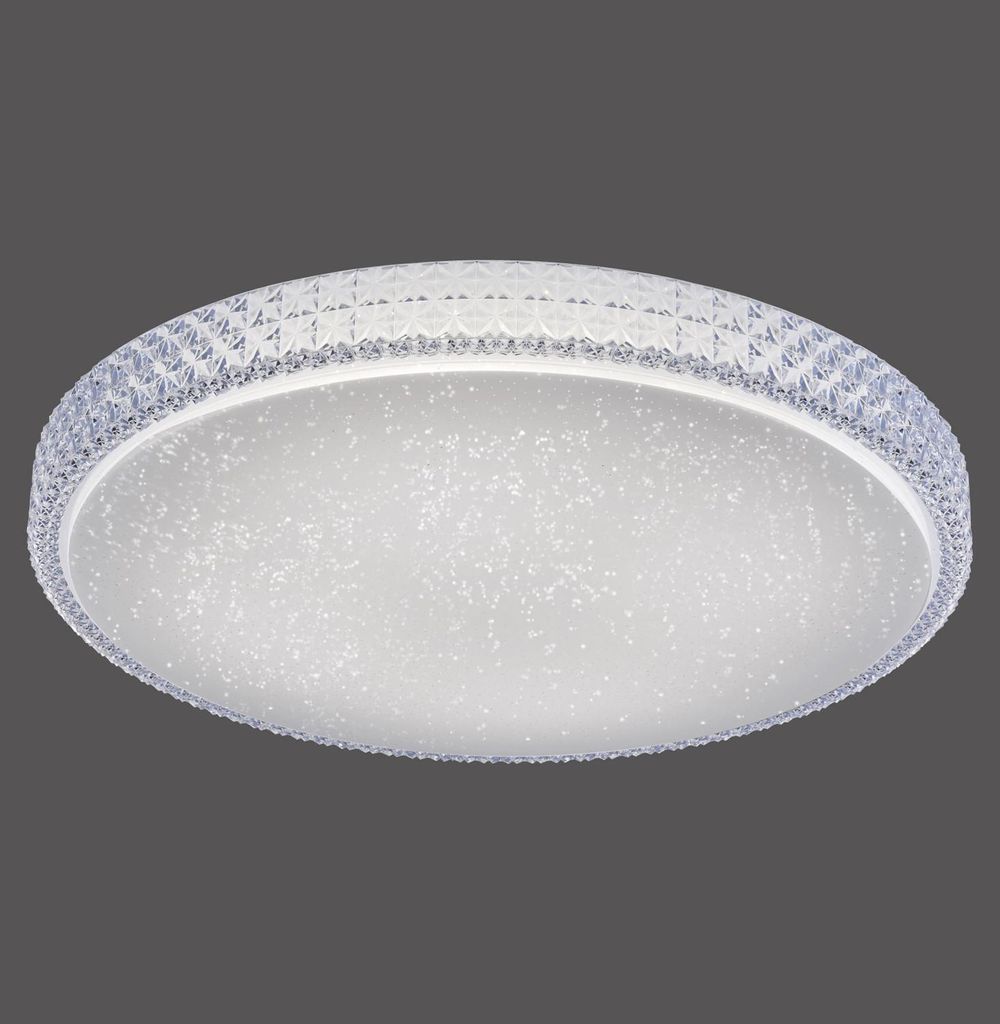 JUST LIGHT FRIDA LED Deckenleuchte CCT Dimmbar 36W transparent 14373-00