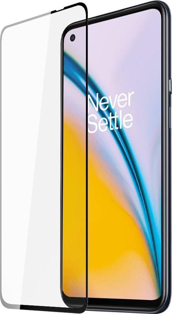 OnePlus Nord 2T Displayschutz - Dux Ducis Full-Cover Panzerglas - Schwarz