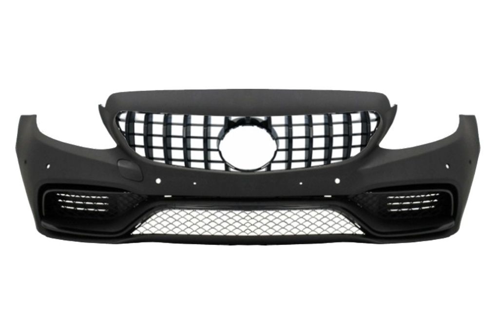 Stoßstange Kühlergrill GTR für Mercedes C W205 S205 C205 A205 14-18 C63 Look