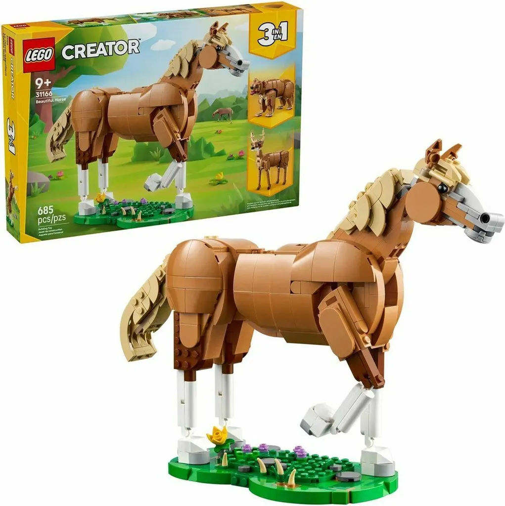 Lego 31166 Cheval Créatif : Activité de Construction pour Enfant de 7 Ans