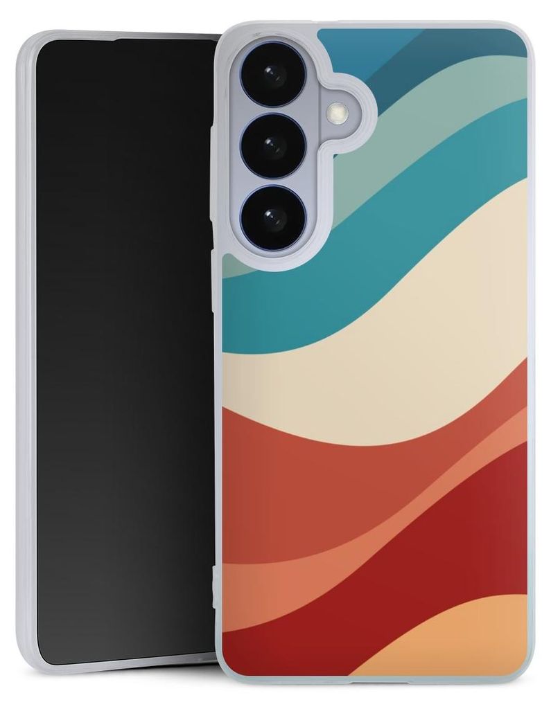 DeinDesign Slim Hülle für Samsung Galaxy S26 Silikon Case Ultra Dünn Handyhülle Farbe Farbverlauf Welle