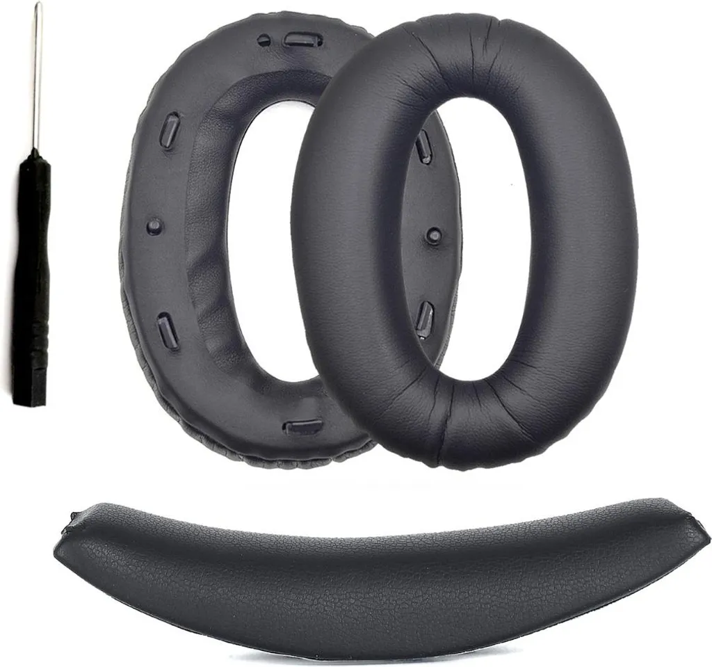 Rinfresca il tuo Stile: Kit Cuscinetti Sony WH-1000XM2 e Fascia Nero