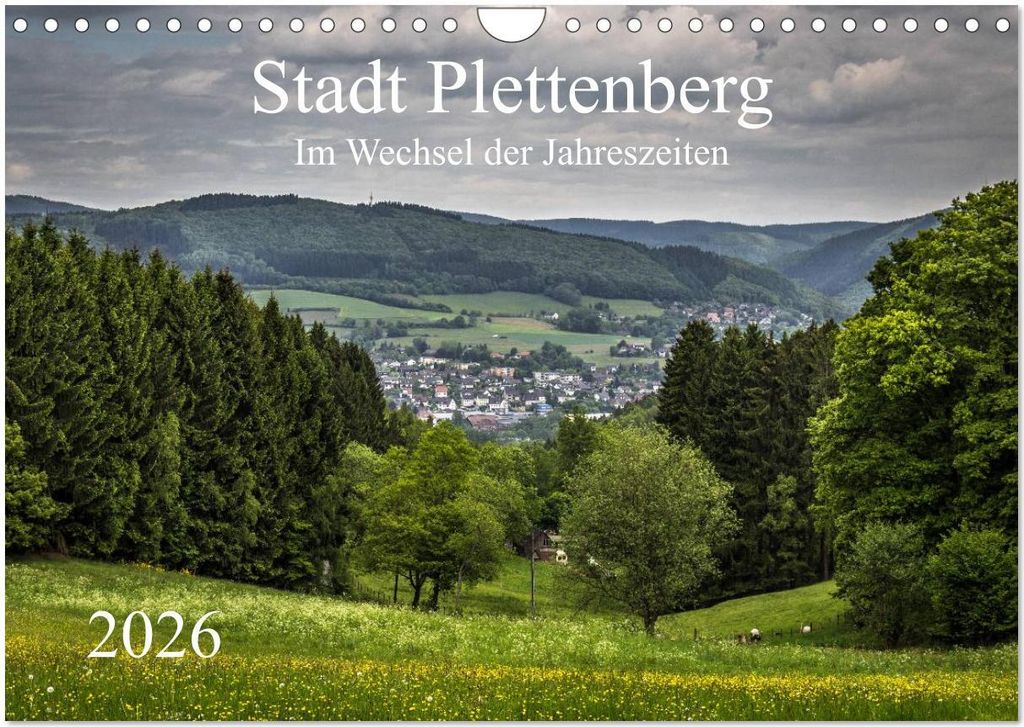 Stadt Plettenberg (Wandkalender 2026 DIN A4 quer), CALVENDO Monatskalender