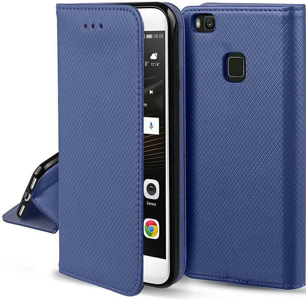 Elegante magnetische Hülle für Samsung Galaxy A82 5G - Dunkelblau KP19155