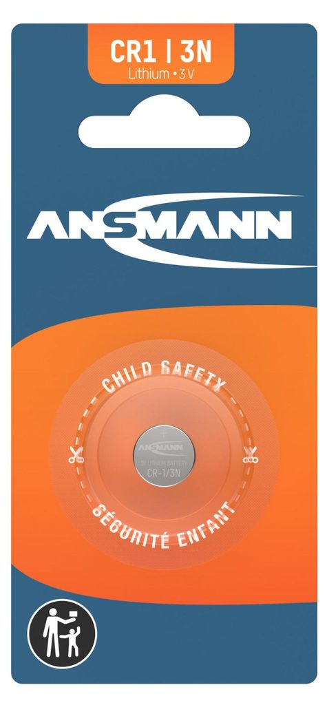 ANSMANN Lithium Batterie CR1/3N - CR11108/2L76 Batterie 3V, Produktbild 