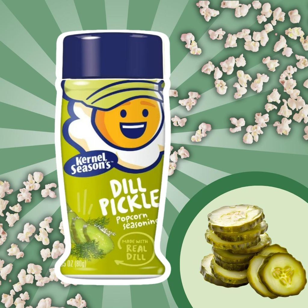 Kernel Season’s Dill Pickle Popcorn Seasoning – Dill-Gurken-Geschmack für Popcorn & Snacks | 80 g