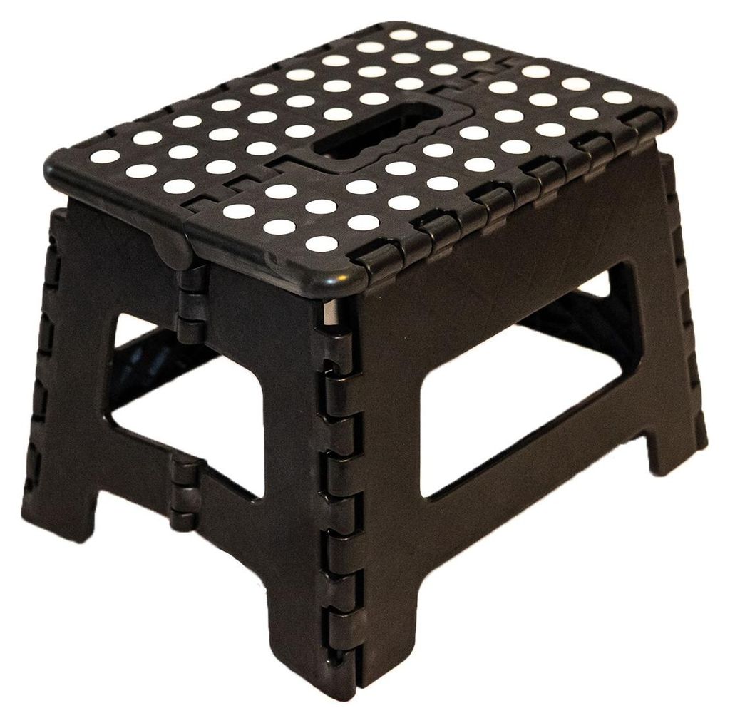 Klapphocker, Klapptritt 22 cm für Kinder faltbar bis 150 kg Produktbild 